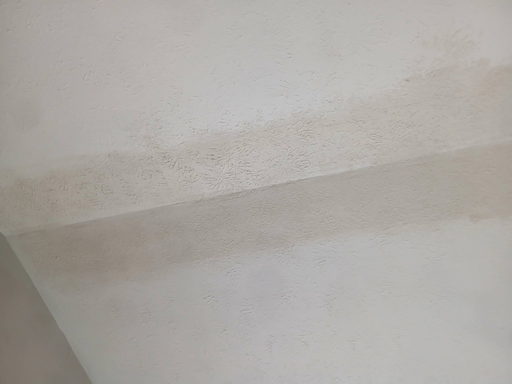 Ceiling seam repaired and blended